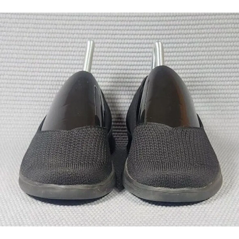 Skechers Goga Gen 5 Mat Women’s Size 7.5 Black Memory Foam Slip On Shoes 14745